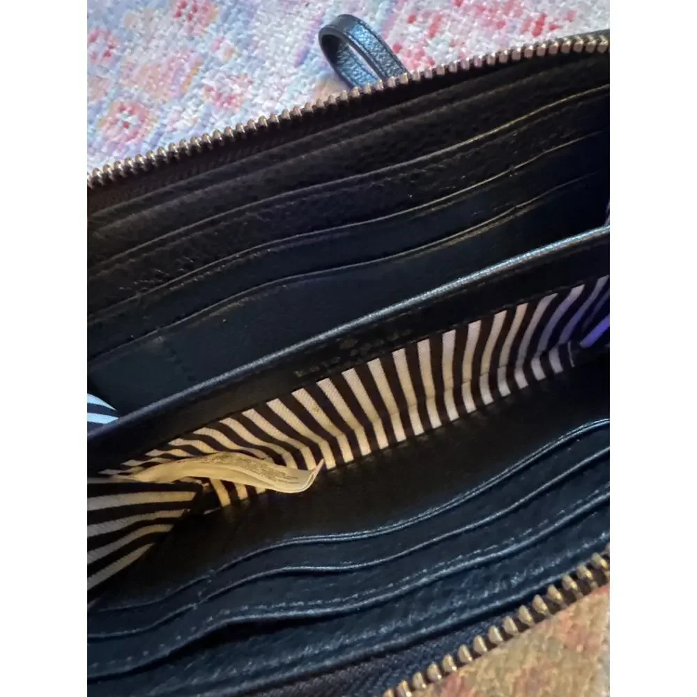 Kate Spade Wallet Wristlet Pebbled Leather Cobble Hill Medium Lacey‎